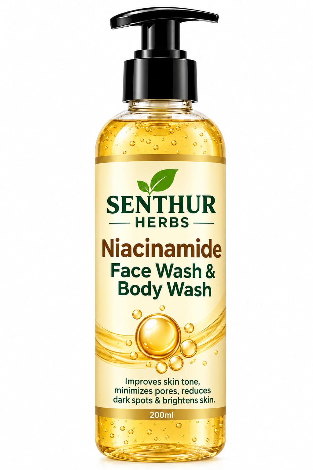 Senthur Herbs Niacinamide Face Wash & Body Wash